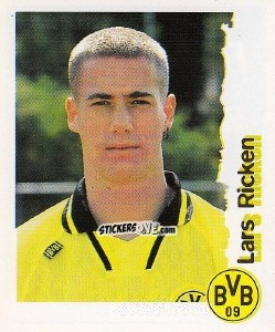 Sticker Lars Ricken - Fußball Bundesliga zur Endphase der Saison 1996/1997 n. 54 - Panini