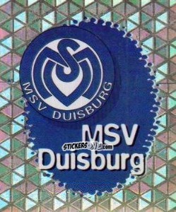 Sticker Wappen - Fußball Bundesliga zur Endphase der Saison 1996/1997 n. 58 - Panini