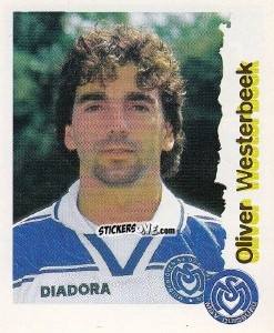 Sticker Oliver Westerbeek - Fußball Bundesliga zur Endphase der Saison 1996/1997 n. 62 - Panini