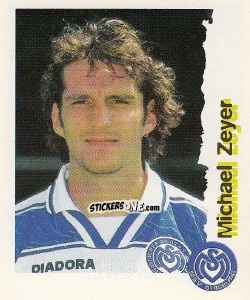 Sticker Michael Zeyer - Fußball Bundesliga zur Endphase der Saison 1996/1997 n. 66 - Panini