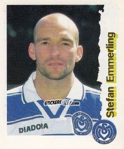 Sticker Stefan Emmerling - Fußball Bundesliga zur Endphase der Saison 1996/1997 n. 67 - Panini