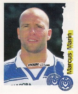 Sticker Marcus Marin - Fußball Bundesliga zur Endphase der Saison 1996/1997 n. 68 - Panini