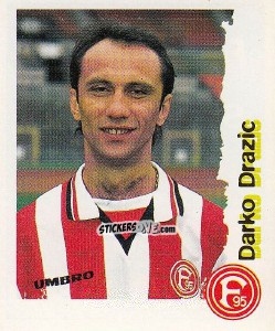 Cromo Darko Drazic - Fußball Bundesliga zur Endphase der Saison 1996/1997 n. 74 - Panini
