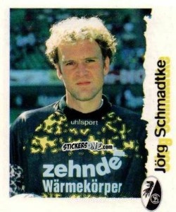 Cromo Jorg Schmadtke - Fußball Bundesliga zur Endphase der Saison 1996/1997 n. 85 - Panini