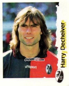 Figurina Harry Decheiver - Fußball Bundesliga zur Endphase der Saison 1996/1997 n. 95 - Panini