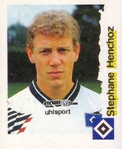 Cromo Stephane Henchoz - Fußball Bundesliga zur Endphase der Saison 1996/1997 n. 101 - Panini