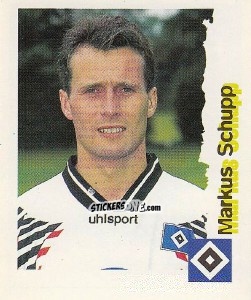 Sticker Markus Schupp - Fußball Bundesliga zur Endphase der Saison 1996/1997 n. 102 - Panini