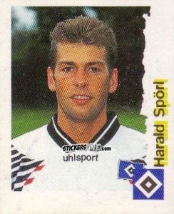 Cromo Harald Sporl - Fußball Bundesliga zur Endphase der Saison 1996/1997 n. 104 - Panini