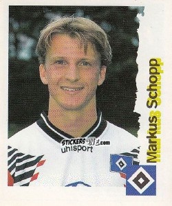Sticker Markus Schupp - Fußball Bundesliga zur Endphase der Saison 1996/1997 n. 106 - Panini