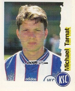 Sticker Michael Tarnat - Fußball Bundesliga zur Endphase der Saison 1996/1997 n. 118 - Panini