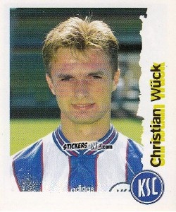 Sticker Christian Wuck - Fußball Bundesliga zur Endphase der Saison 1996/1997 n. 120 - Panini