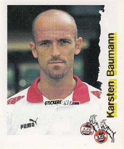 Sticker Karsten Baumann - Fußball Bundesliga zur Endphase der Saison 1996/1997 n. 125 - Panini