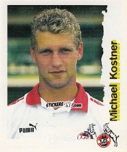Sticker Michael Kostner - Fußball Bundesliga zur Endphase der Saison 1996/1997 n. 127 - Panini