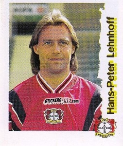 Cromo Hans-Peter Lehnhoff - Fußball Bundesliga zur Endphase der Saison 1996/1997 n. 142 - Panini
