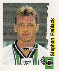 Sticker Stephan Paßlack - Fußball Bundesliga zur Endphase der Saison 1996/1997 n. 154 - Panini