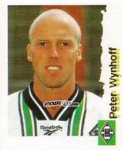 Sticker Peter Wynhoff - Fußball Bundesliga zur Endphase der Saison 1996/1997 n. 157 - Panini