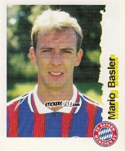 Sticker Mario Basler - Fußball Bundesliga zur Endphase der Saison 1996/1997 n. 171 - Panini