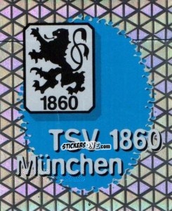 Sticker Wappen - Fußball Bundesliga zur Endphase der Saison 1996/1997 n. 175 - Panini