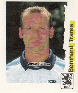 Sticker Bernhard Trares - Fußball Bundesliga zur Endphase der Saison 1996/1997 n. 177 - Panini