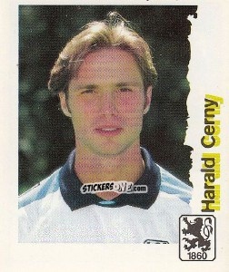 Sticker Harald Cerny - Fußball Bundesliga zur Endphase der Saison 1996/1997 n. 180 - Panini