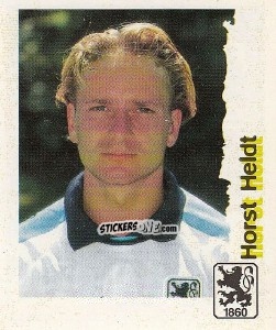 Figurina Horst Heldt - Fußball Bundesliga zur Endphase der Saison 1996/1997 n. 181 - Panini