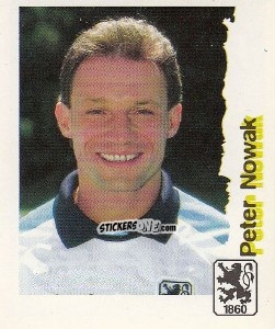 Sticker Peter Nowak - Fußball Bundesliga zur Endphase der Saison 1996/1997 n. 183 - Panini