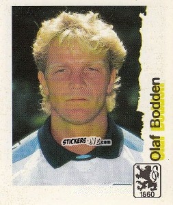 Sticker Olaf Bodden - Fußball Bundesliga zur Endphase der Saison 1996/1997 n. 187 - Panini