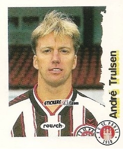 Sticker Andre Trulsen - Fußball Bundesliga zur Endphase der Saison 1996/1997 n. 190 - Panini