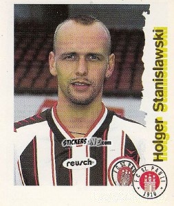 Sticker Holger Stanislawski - Fußball Bundesliga zur Endphase der Saison 1996/1997 n. 192 - Panini
