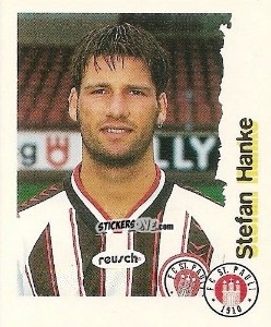 Sticker Stefan Hanke - Fußball Bundesliga zur Endphase der Saison 1996/1997 n. 194 - Panini