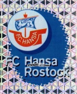 Sticker Wappen - Fußball Bundesliga zur Endphase der Saison 1996/1997 n. 201 - Panini
