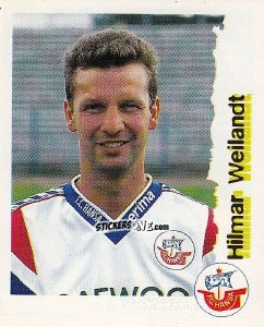 Sticker Hilmar Weilandt - Fußball Bundesliga zur Endphase der Saison 1996/1997 n. 210 - Panini