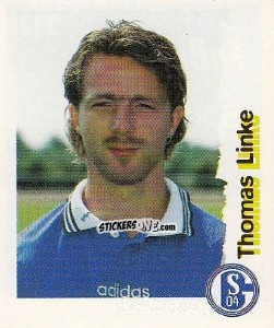 Sticker Thomas Linke - Fußball Bundesliga zur Endphase der Saison 1996/1997 n. 217 - Panini