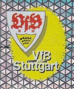 Sticker Wappen - Fußball Bundesliga zur Endphase der Saison 1996/1997 n. 227 - Panini