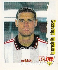 Sticker Hendrik Kerzog - Fußball Bundesliga zur Endphase der Saison 1996/1997 n. 231 - Panini