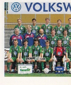 Sticker Mannschaft (Puzzel 1) - Fußball Bundesliga zur Endphase der Saison 1996/1997 n. 244 - Panini