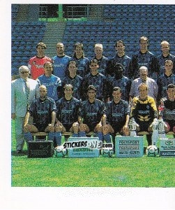 Figurina Mannschaft (Puzzel 1) - Fußball Bundesliga zur Endphase der Saison 1996/1997 n. 253 - Panini