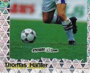 Sticker Thomas Haßler (Puzzel 2) - Fußball Bundesliga zur Endphase der Saison 1996/1997 n. 256 - Panini