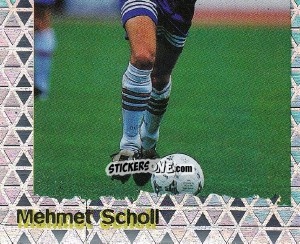 Sticker Mehmet Scholl (Puzzel 2) - Fußball Bundesliga zur Endphase der Saison 1996/1997 n. 268 - Panini