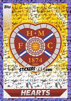 Sticker Club Badge - SPFL 2018-2019. Match Attax n. 73 - Topps