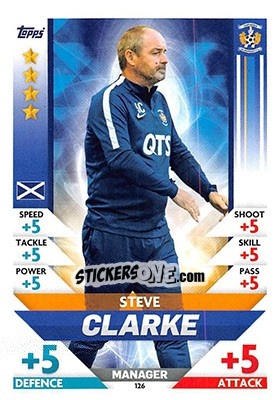 Cromo Steve Clarke