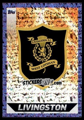 Sticker Club Badge - SPFL 2018-2019. Match Attax n. 127 - Topps