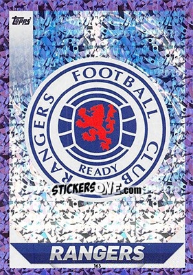 Sticker Club Badge - SPFL 2018-2019. Match Attax n. 163 - Topps