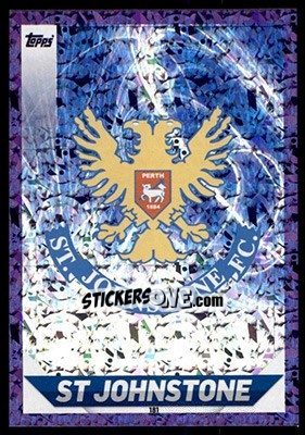 Sticker Club Badge - SPFL 2018-2019. Match Attax n. 181 - Topps