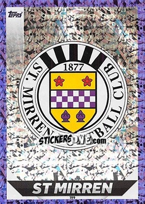 Figurina Club Badge - SPFL 2018-2019. Match Attax - Topps