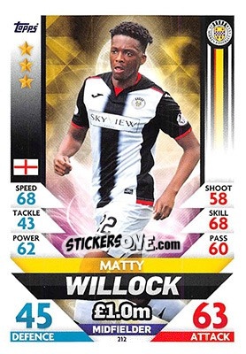 Cromo Matty Willock