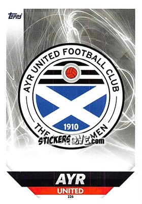 Figurina Club Badge - SPFL 2018-2019. Match Attax n. 226 - Topps