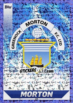 Sticker Club Badge - SPFL 2018-2019. Match Attax n. 271 - Topps