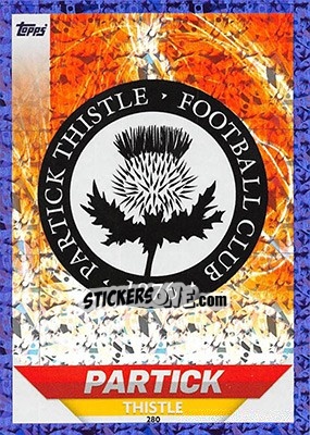 Sticker Club Badge - SPFL 2018-2019. Match Attax n. 280 - Topps