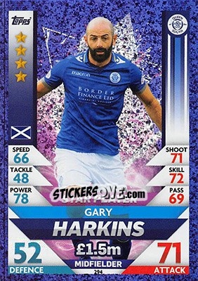 Figurina Gary Harkins - SPFL 2018-2019. Match Attax - Topps